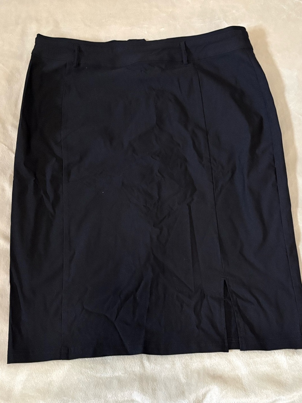 Tailored Black Pencil Skirt - Sleek Office Staple